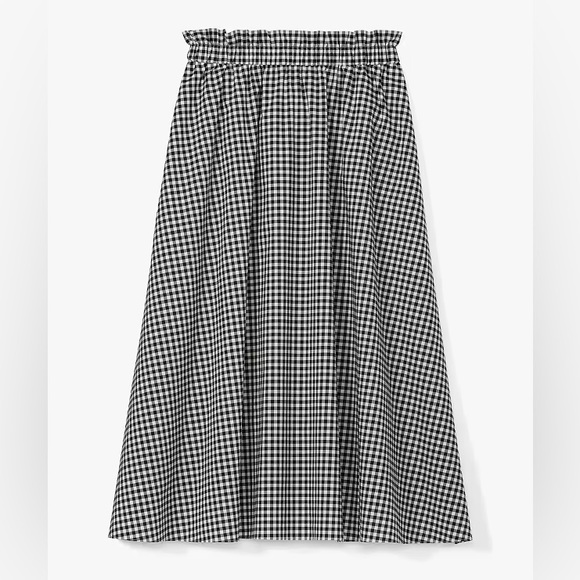 kate spade Dresses & Skirts - Kate Spade gingham midi skirt - elasticized waist